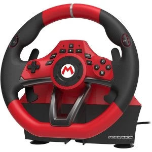 Image of Hori Nintendo Switch Mario Kart Pro Deluxe Racing Wheel