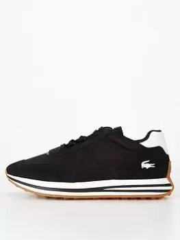 Image of Lacoste L-spin 222 1 Sma Trainer, Black/Gum, Size 12, Men