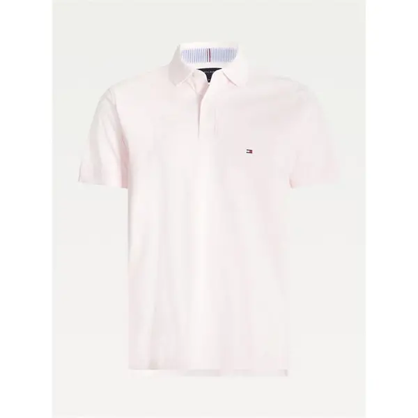Image of Tommy Hilfiger Core 1985 Polo Shirt - Pink M