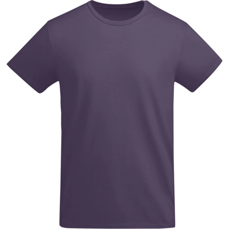 Image of ROLY ROLY Men Breda Plain T-Shirt in Lilac Size: Small Lilac S Male 5063574398220