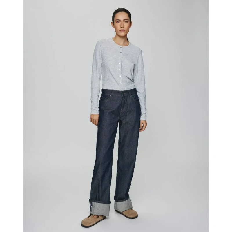 Image of moss copenhagen Womens jeans Moss Copenhagen Rajka Oda Bleu Female S