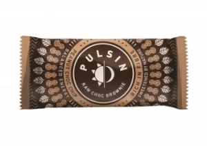 Image of Pulsin Peanut Chocolate Chip Raw Chocolate Brownie Bar 50g