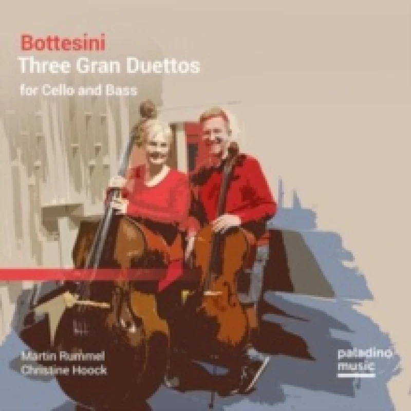 Image of Bottesini: Three Gran Duettos for Cello and Bass CD / Album