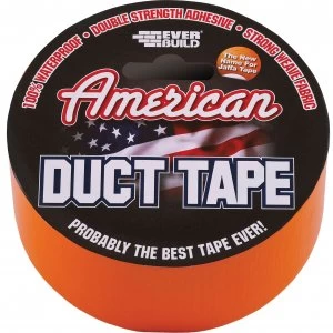 Image of Everbuild American Duct Tape Orange 50mm 25m