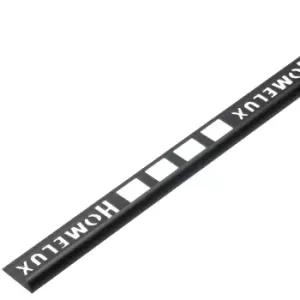 Image of Homelux Black Pvc Tiling Trim, 6mm