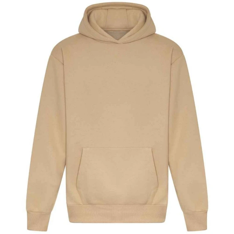 Image of AWDis AWDis Men Signature Heavyweight Hoodie in Light Brown Size: X-Small Light Brown XS Male 5063574231558