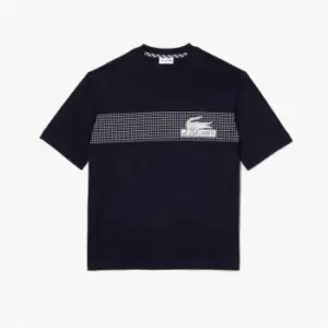 Image of Lacoste Le Club T-Shirt - Blue