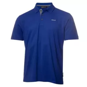 Image of DKNY Golf Golf Bronx Pique Polo - Blue