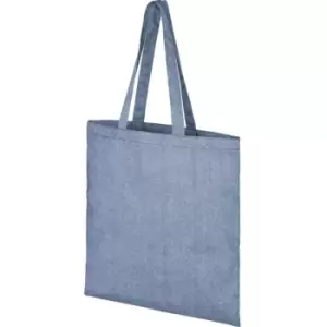 Image of Bullet Pheebs Cotton Tote Bag (One Size) (Blue Heather) - Blue Heather