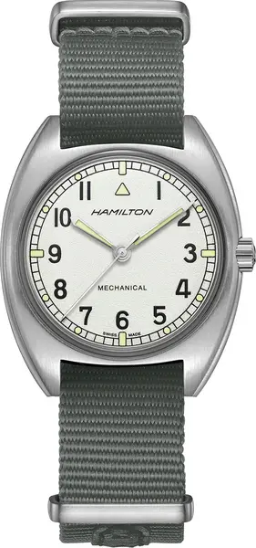 Image of Hamilton Watch Khaki Aviation Pilot Pioneer Mechanical - Silver HM-1166