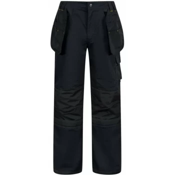 Image of Regatta - TRJ335 Holster Mens Black 28R Hardwear Trousers