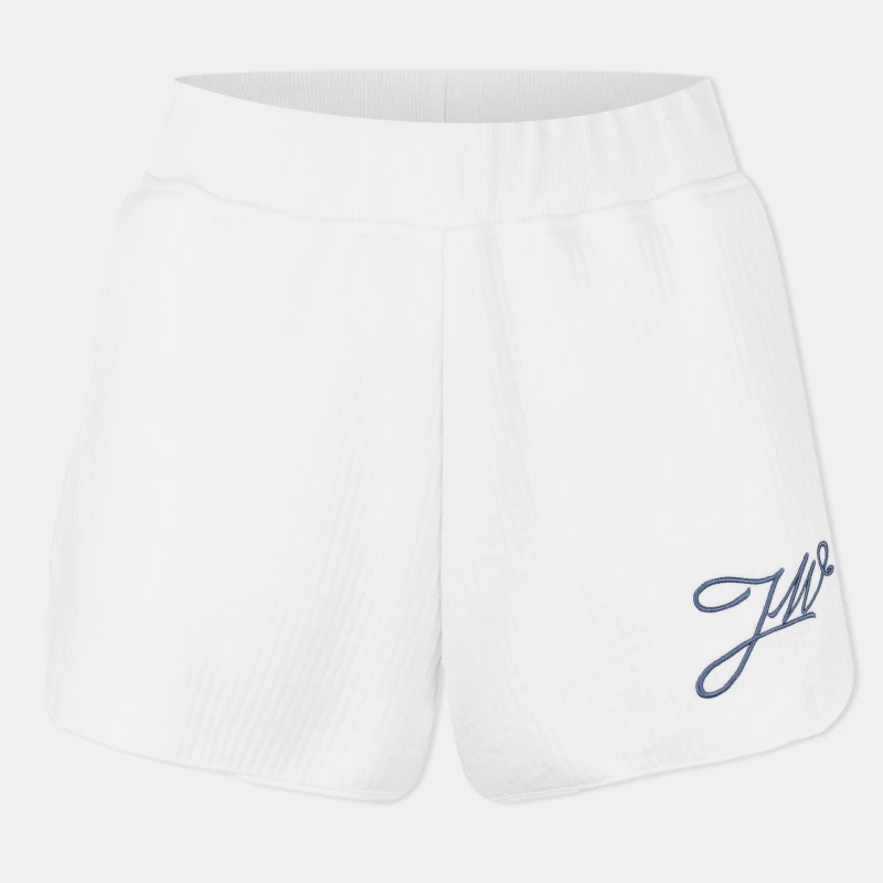 Image of Jack Wills Womens Fleece Jogger Shorts Vintage White female 8 (XS)