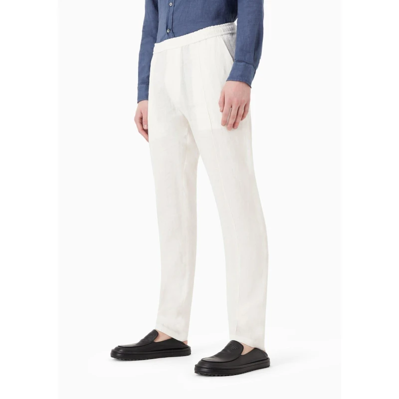 Image of Emporio Armani Trousers White male 38R