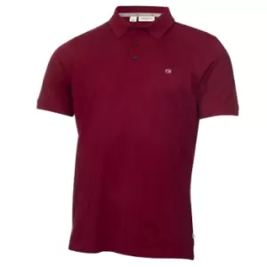 Image of Calvin Klein PLANET POLO BURGUNDY - M