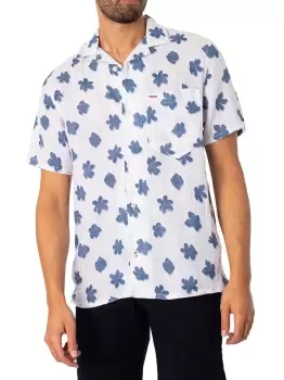 Image of Mono Flower Short Sleeved Shirt