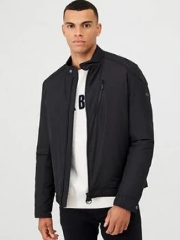 Image of Barbour International Station Quilted Jacket - Black