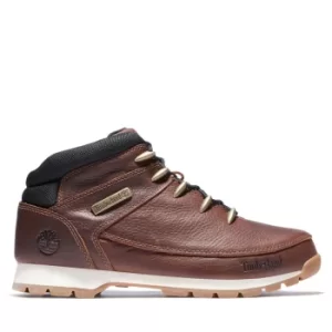 Image of Timberland Euro Sprint Hiker For Men In Dark Brown Full-grain Brown, Size 8