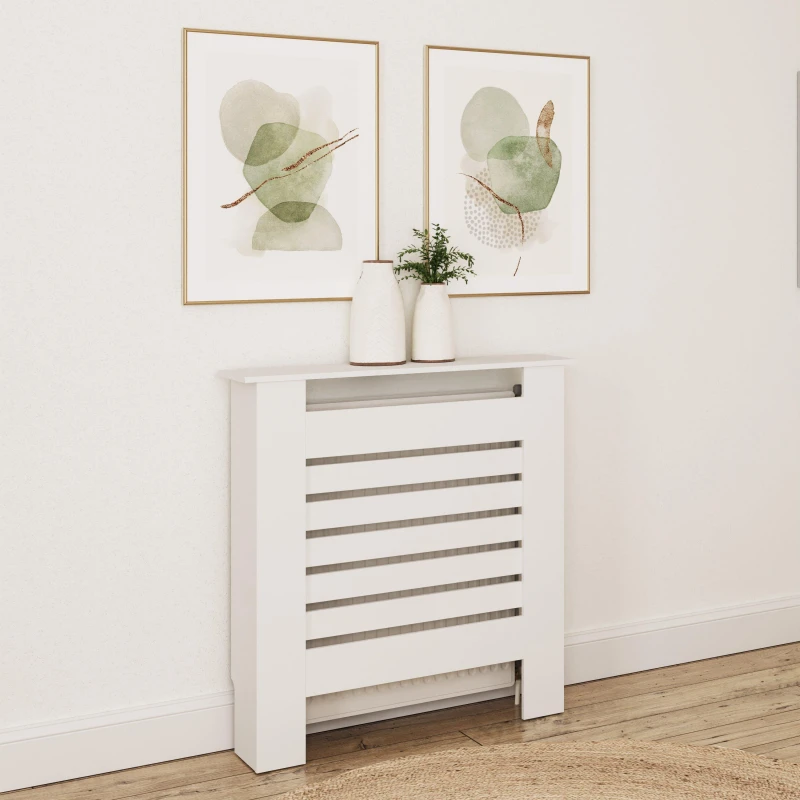 Image of Gfw Cleo Radiator Cover - Small - White - Fsc Certified White WHNW3 Unisex