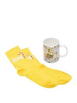 Image of Elf Mug and Socks, One Colour, Women