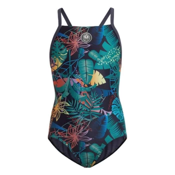Image of adidas x Lion King Swimsuit Kids - Night Navy / Blue Rush / Legac