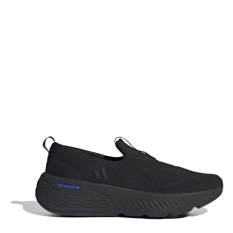 Image of adidas Cloudfoam Go Lounger Slip On Walking Shoes - Black 9