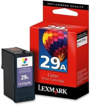 Image of Lexmark 29A Tri Colour Ink Cartridge