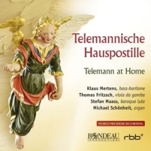 Image of Telemannische Hauspostille Telemann at Home by Georg Philipp Telemann CD Album