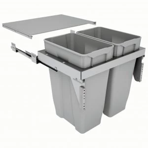 Image of Stanto 60 Waste Bin for 600mm Base Unit 2 x 35L Bins
