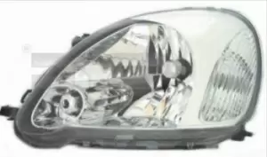 Image of TYC Headlights 20-0354-05-2 Headlamp,Headlight TOYOTA,Yaris Schragheck (_P1_)