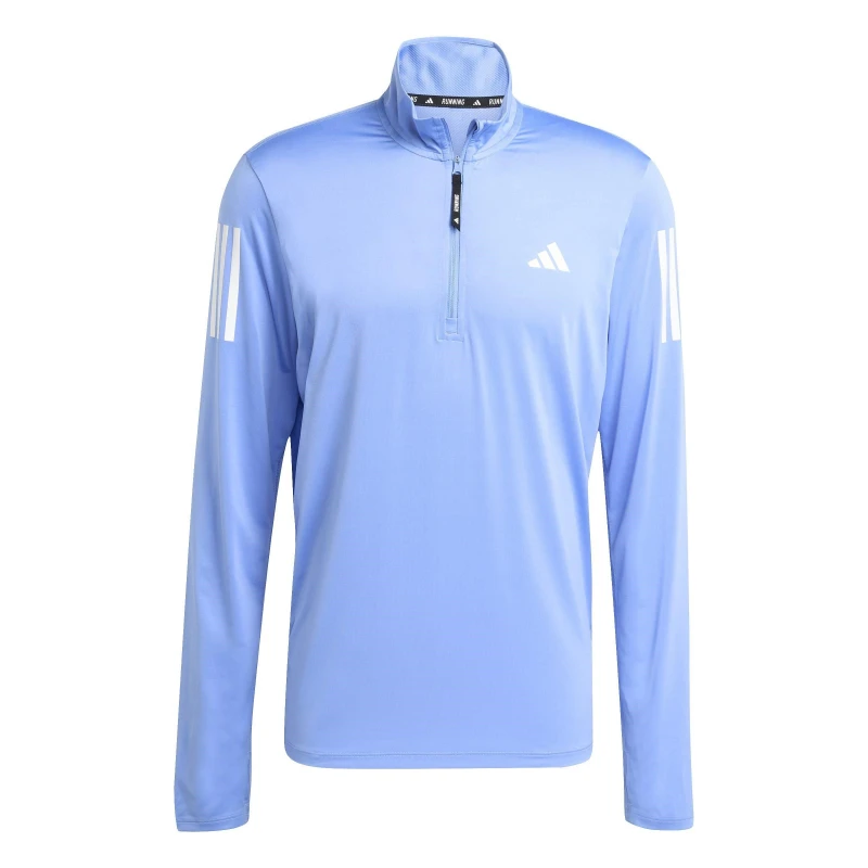 Image of Sweat jacket adidas Own the Run Bleu Male XL
