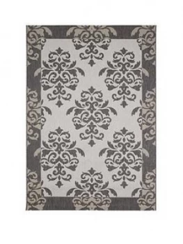 Image of Damask Flatweave Rug