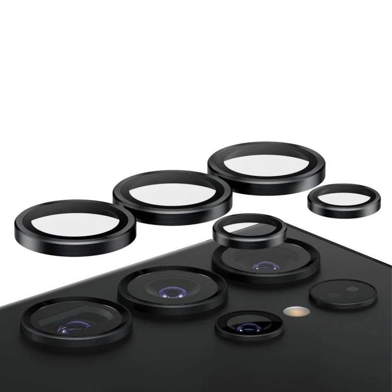 Image of PanzerGlass PanzerGlass Hoops Camera Lens Protector Black Samsung Galaxy S24 Ultra 1209
