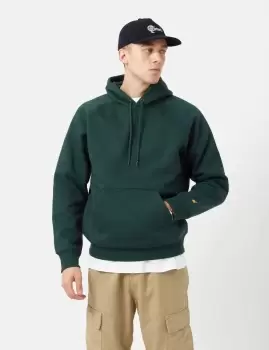 Image of Carhartt-WIP Chase Hooded Sweatshirt - Juniper Green