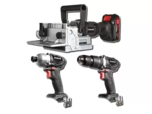 Image of Trend DEAL/T18S/B Cordless Biscuit Jointer Kit