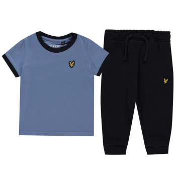 Image of Lyle and Scott and Sweat Jogger Set - Sky Blue