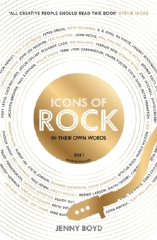 Image of Icons of Rock - In Their Own Words : From Eric Clapton to Mick Fleetwood, Joni Mitchell to George Harrison, an intimate portrait of their craft Hardba