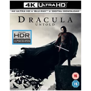 Image of Dracula Untold - 2014 4K Ultra HD Bluray Movie
