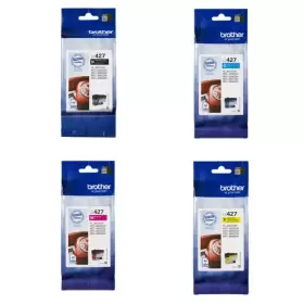 Image of Brother LC427 (BK/C/M/Y) Black and Colour Ink Cartridge 4 Pack (Original)