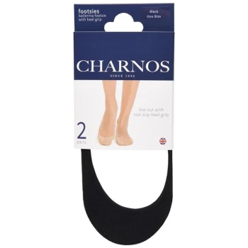 Image of Charnos Ballerina Foot Socks - Black