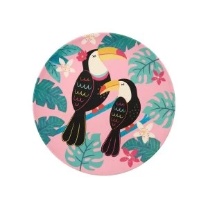 Image of Sass & Belle Tiki Toucan Bamboo Plate