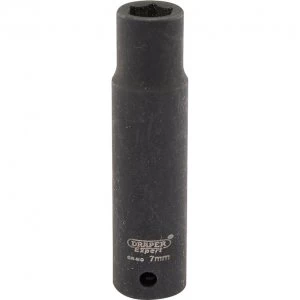 Image of Draper Expert 1/4" Drive Hi Torq Hexagon Deep Impact Socket Metric 1/4" 7mm