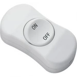 Image of Pull switch White 1 x OffOn 6 A