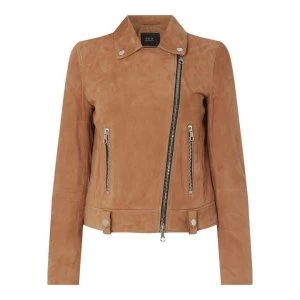 Image of SET Zip Up Jacket - 7860 DARK CAMEL