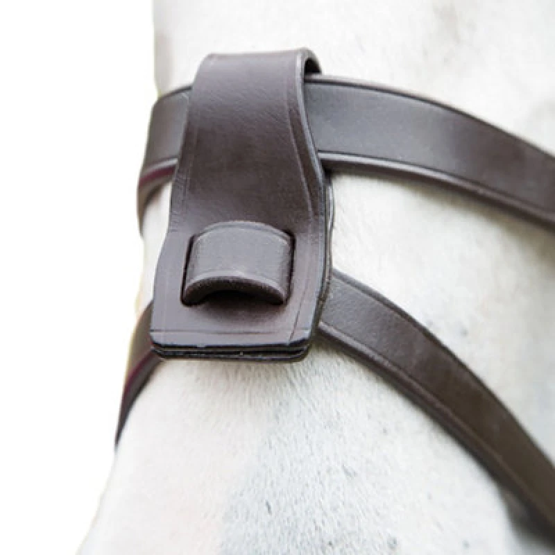 Image of Blenheim Leather Horse Flash Attachment Havana (One Size)