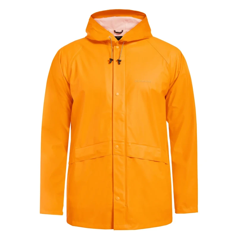 Image of Waterproof jacket Didriksons Avon Jaune Unisex L