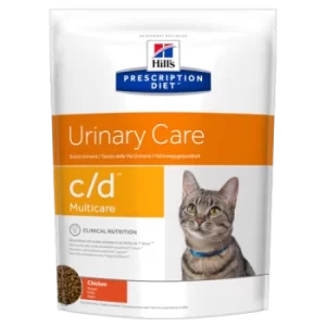 Image of Hill's Prescription Diet Feline c/d Chicken Cat Food 1.5kg