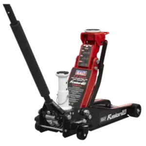 Image of Sealey Trolley Jack 2/3 Tonne Low Profile/High Lift with Rocket Lift