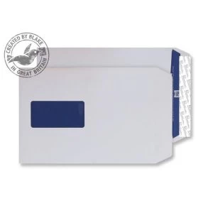 Image of Blake Premium Pure Envelopes Pocket Peel Seal Window 120gsm C5