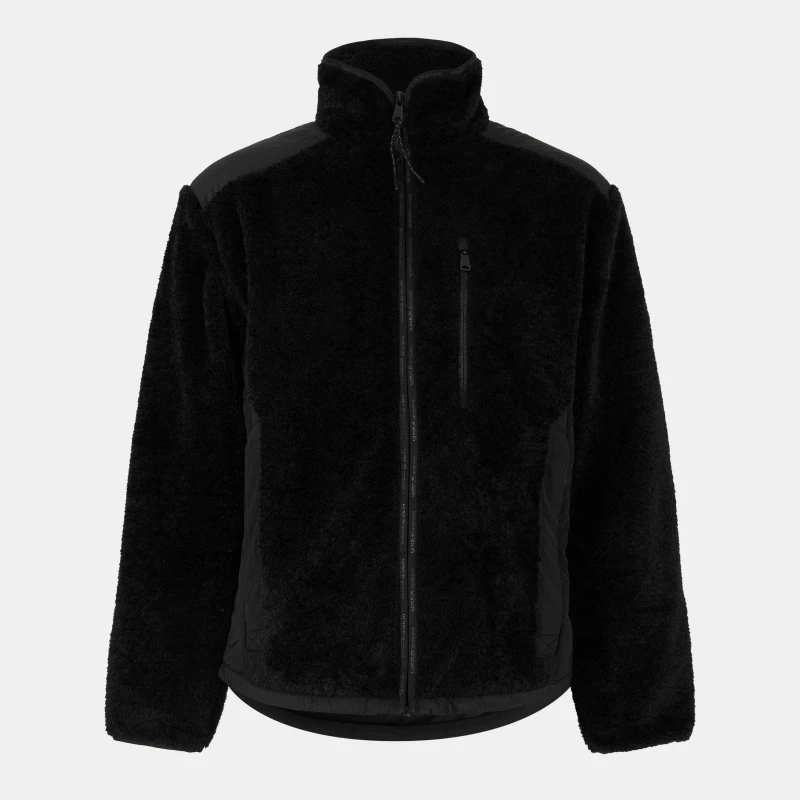 Image of Napapijri Mens Napa Full-Zip Fleece Black Beauty male M