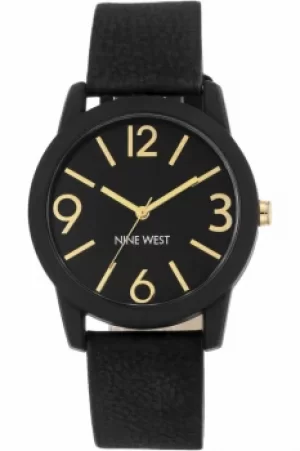 Image of Ladies Nine West Watch NW/1930BKBK